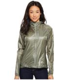 Mountain Hardwear Ghost Litetm Jacket (green Fade) Women's Coat