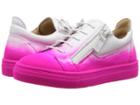 Giuseppe Zanotti Kids Smuggy Sneaker (toddler/little Kid) (pink) Girl's Shoes