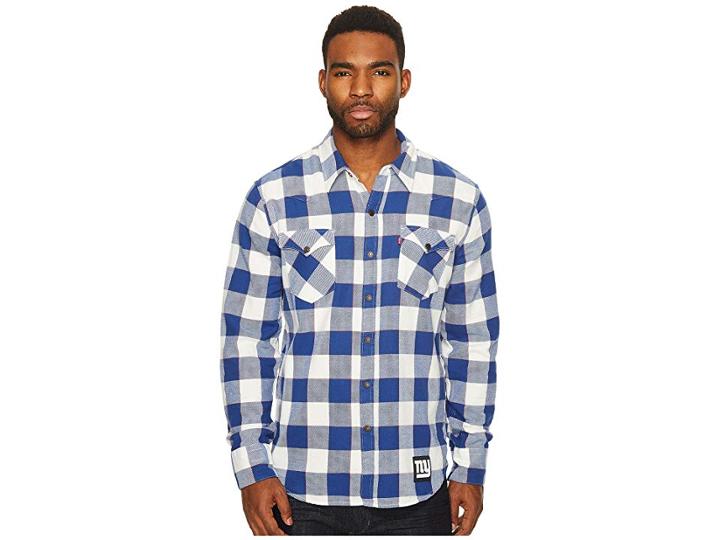 Levi's(r) Mens Ny Giants Buffalo Western (blue) Men's Clothing