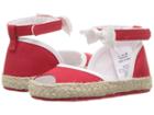 Janie And Jack Espadrille Sandal (infant) (red) Girls Shoes