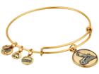 Alex And Ani Mlb(r) St. Louis Cardinalstm Charm Bangle (rafaelian Gold Finish) Bracelet