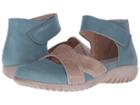 Naot Tenei (sea Green Leather/khaki Beige Leather) Women's Sandals