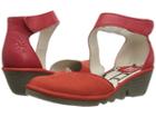 Fly London Pats801fly (scarlet Cupido/mousse) Women's Shoes