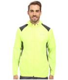 Nike Golf Printed Packable Hooded Jacket (volt/reflective Silver) Men's Coat