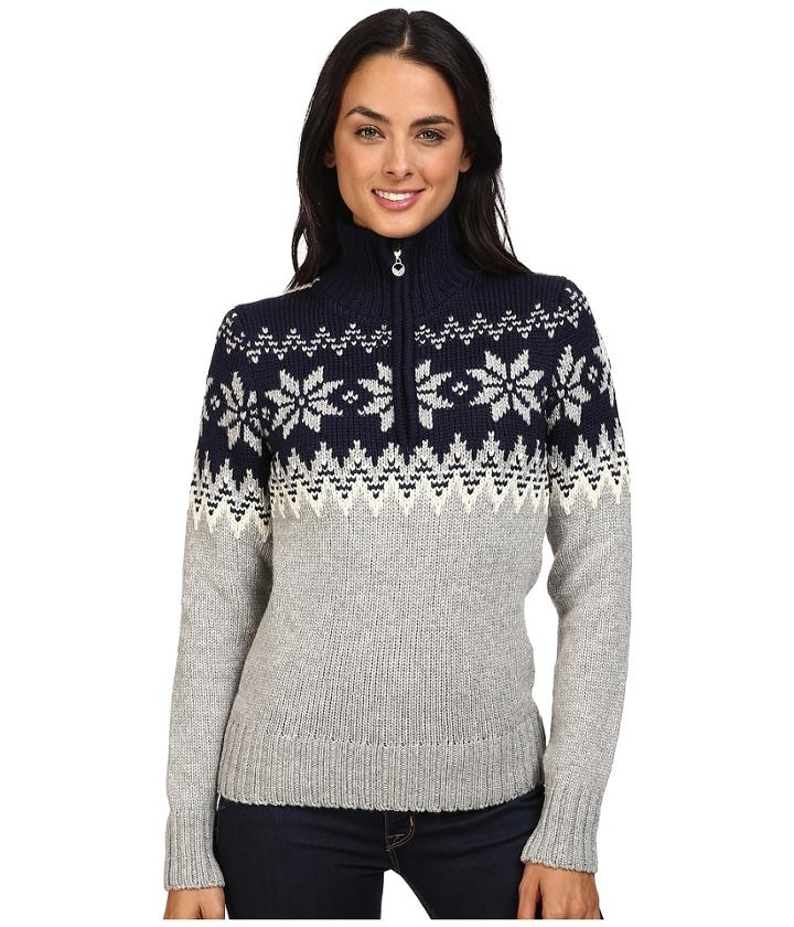 Dale Of Norway Myking Sweater (navy/off-white) Women's Sweater
