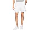 Nike Court Dry 7 Tennis Short (white/military Blue/military Blue) Men's Shorts