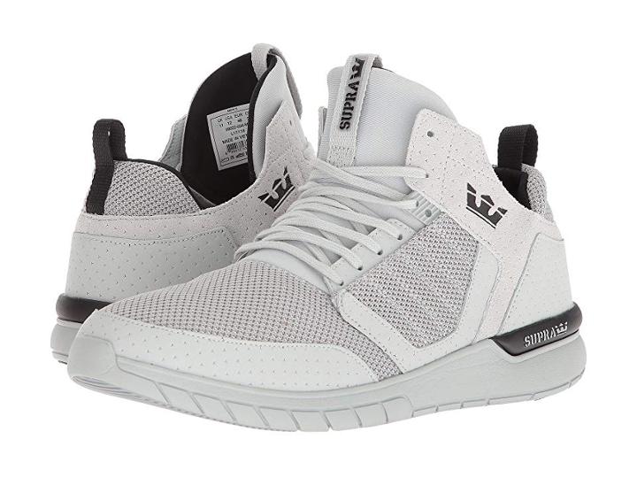 Supra Method (cool Grey/black/cool Grey) Men's Skate Shoes