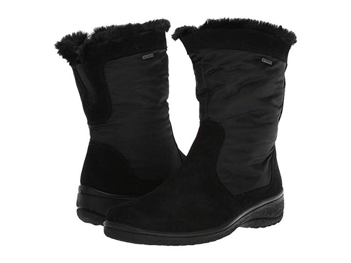 Ara Misty (black Velour Hydro) Women's Shoes