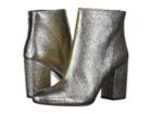 Kenneth Cole New York Cassandra (silver/gold Leather) Women's Boots