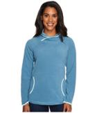 Columbia Glacial Fleece Iv Hoodie (cloudburst/blueglass) Women's Sweatshirt