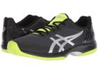 Asics Gel-court Speed (black/flash Yellow) Men's Cross Training Shoes
