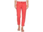 Jag Jeans Creston Ankle Crop In Bay Twill (hibiscus) Women's Casual Pants
