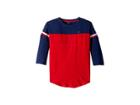 Tommy Hilfiger Kids Color Block Tee (big Kids) (haute Red) Girl's T Shirt