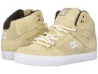 Dc Pure High-top Wc Tx Le (tan 1) Men's Shoes