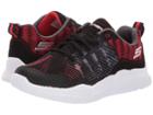 Skechers Kids Intersectors 98110l (little Kid/big Kid) (black/gold/red) Boy's Shoes