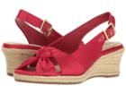 Bella-vita Seraphina Ii (red Silk) Women's Shoes
