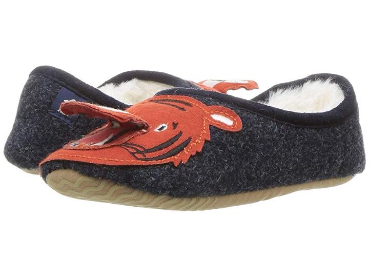 Joules Kids Slip-on Mule W/ Applique Design (toddler/little Kid/big Kid) (tiger) Boys Shoes