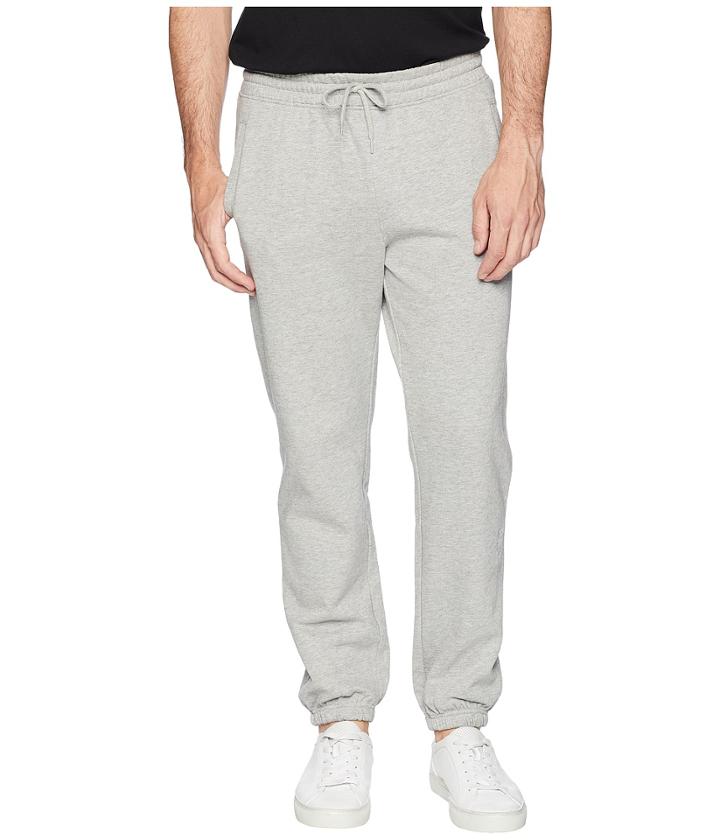 Wesc Baker Overlay Jogger (grey Melange) Men's Casual Pants