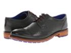 Ted Baker Cassiuss 3 (dark Grey Leather) Men's Lace Up Wing Tip Shoes