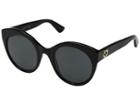 Gucci Gg0028s Sunglasses (black/black/grey) Fashion Sunglasses