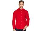 Polo Ralph Lauren Classic Fit Corduroy Woven (park Avenue Red) Men's Clothing
