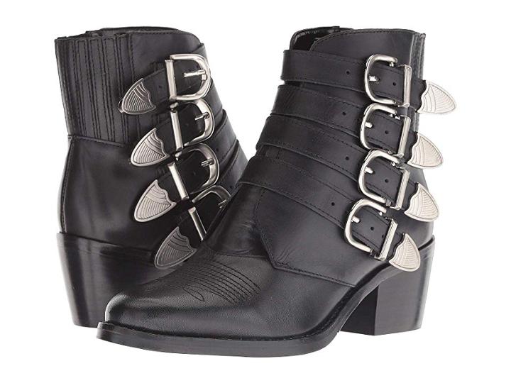 Tony Bianco Frenchy (black Jetta Polish) Women's Boots