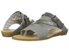 Blowfish Barria (steel Grey Rancher Canvas/dyecut Pu) Women's Sandals