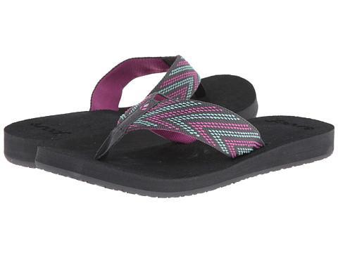 Reef Sandy Love (grey/pink/aqua) Women's Sandals
