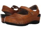 Wolky Strap Cloggy (curry Vegi Leather) Women's Clog Shoes