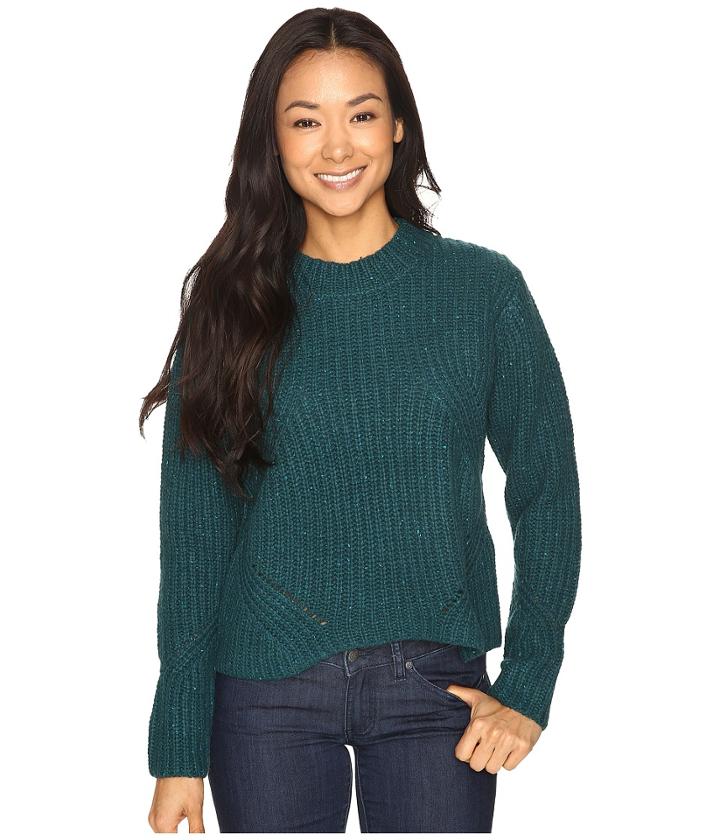 Prana Cedric Sweater (deep Teal) Women's Sweater