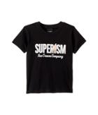 Superism Ice Cream Short Sleeve Tee (toddler/little Kids/big Kids) (black) Boy's T Shirt