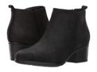 Rockport Danii Side Zip (black Leather) Women's Shoes