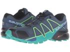 Salomon Speedcross 4 (slateblue/spa Blue/fresh Green) Women's Shoes