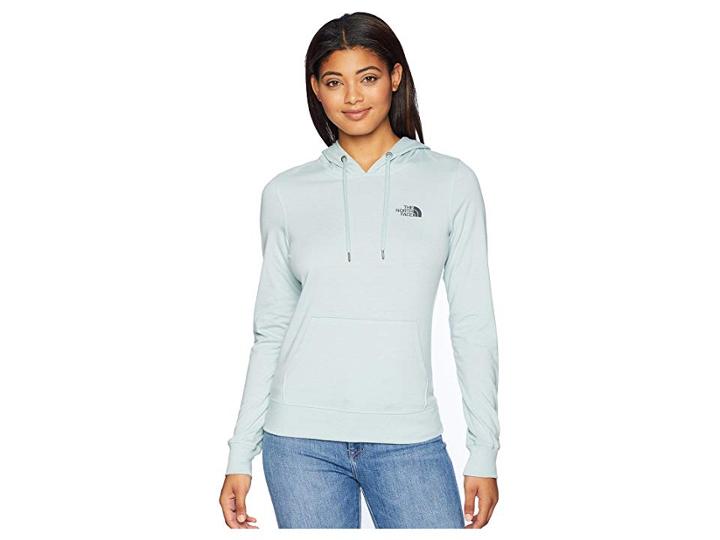 The North Face Lightweight Tri-blend Pullover Hoodie (blue Haze Heather) Women's Sweatshirt