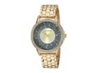 Steve Madden Ladies Textured Mesh Alloy Band Watch Smw171 (gold) Watches