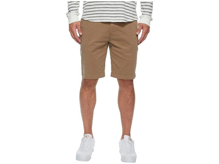 7 For All Mankind The Chino Twill Shorts (rich Khaki) Men's Shorts