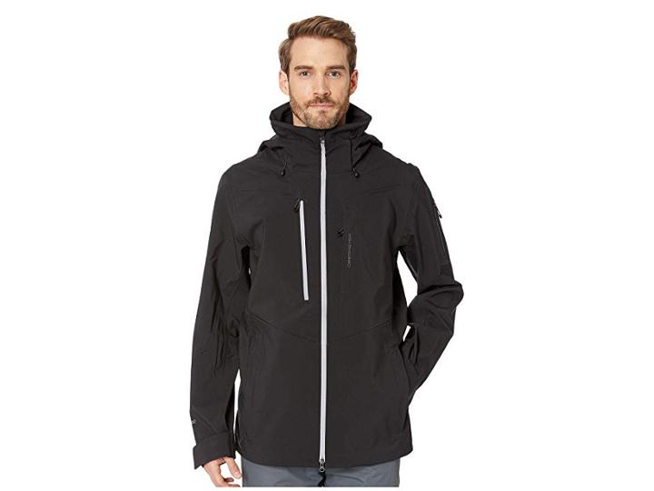 Obermeyer Foracker Shell Jacket (black) Men's Coat
