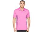 Nike Golf Zonal Cooling Print Polo (hyper Magenta/thunder Blue/black) Men's Clothing