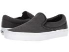 Vans Classic Slip-ontm ((herringbone) Black/true White) Skate Shoes
