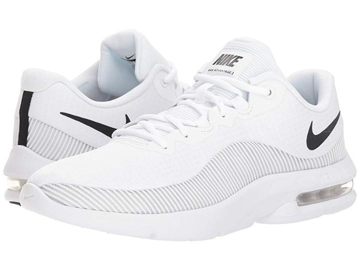 Nike Air Max Advantage 2 (white/black/pure Platinum) Men's Running Shoes