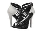 Calvin Klein Naida (black/platinum White/black Leather) Women's Shoes