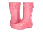 Hunter Original Short Gloss Rain Boots (pink) Women's Rain Boots