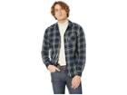 Scotch & Soda Regular Fit Ams Blauw Brushed Cotton Checked Shirt (combo A) Men's Clothing
