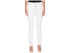Hudson Jeans Ciara High-rise Skinny W/ Button Fly Front In Optical White (optical White) Women's Jeans