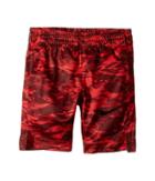 Nike Kids Dri-fit Vent All Over Print Short (little Kids) (dark Team Red) Boy's Shorts