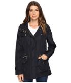 Michael Michael Kors Four-pocket Hooded Anorak M322149r74 (navy) Women's Coat