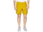 Nike Challenger 2-in-1 Shorts 7 Perforated (dark Citron/dark Citron) Men's Shorts