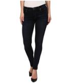 Hudson Lilly Midrise Ankle Skinny W/ Flap Jeans In Oracle (oracle) Women's Jeans