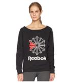 Reebok Heritage Crew Starcrest (black) Women's Sweatshirt