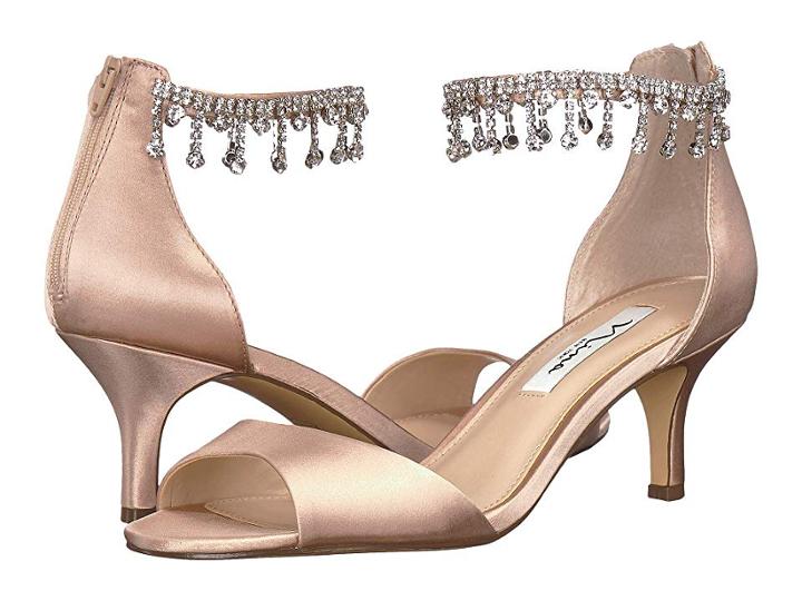 Nina Chianne (sand Satin) High Heels